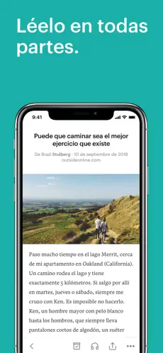 Captura de Pantalla 3 Pocket: Save Stories for Later iphone