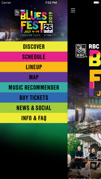 How to cancel & delete RBC Bluesfest Ottawa from iphone & ipad 3