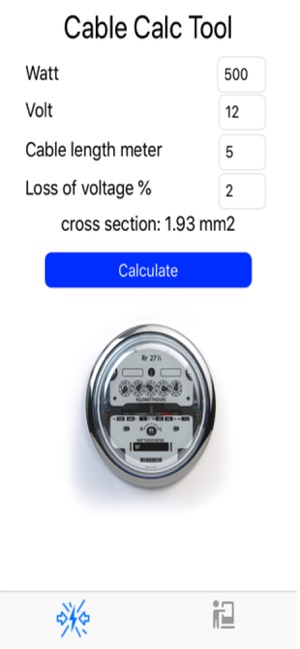 Cable Calc Tool