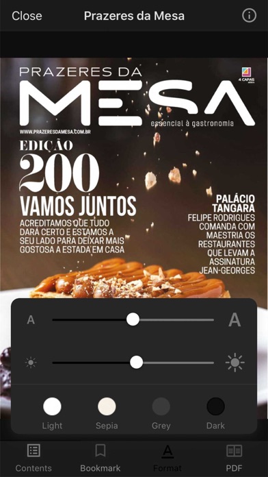 Revista Prazeres da Mesa screenshot 3