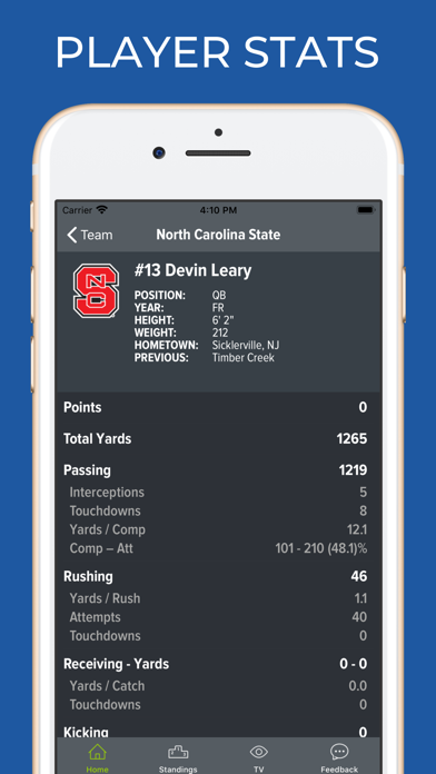 NC State Football App screenshot 4