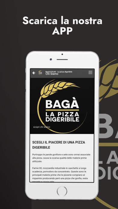 Bagà _ La pizza digeribile screenshot 2