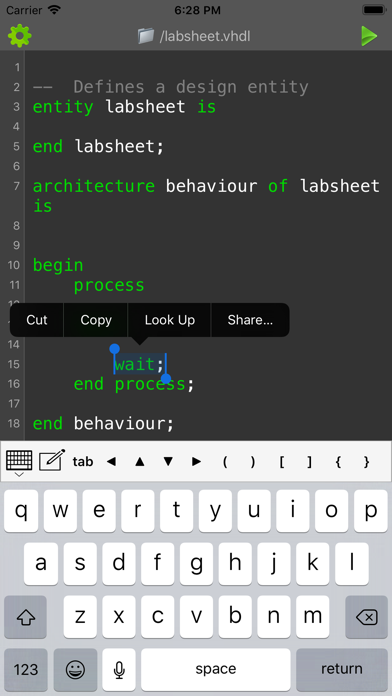 VHDL Compiler screenshot 2