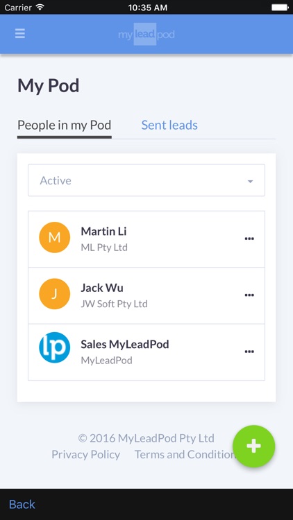 MyLeadPod screenshot-3