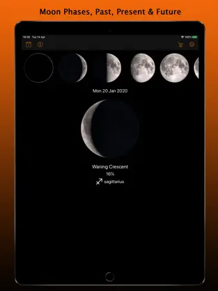 Screenshot 1 MOON Pro - Fases de la luna iphone