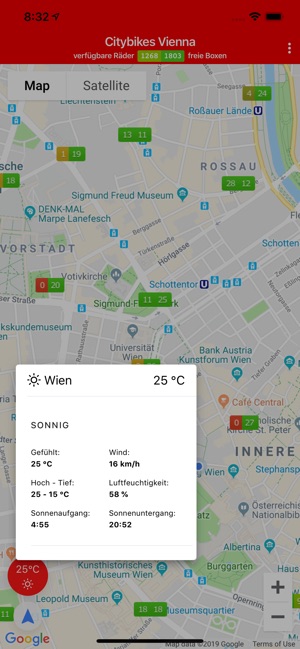 Citybikes Vienna(圖3)-速報App