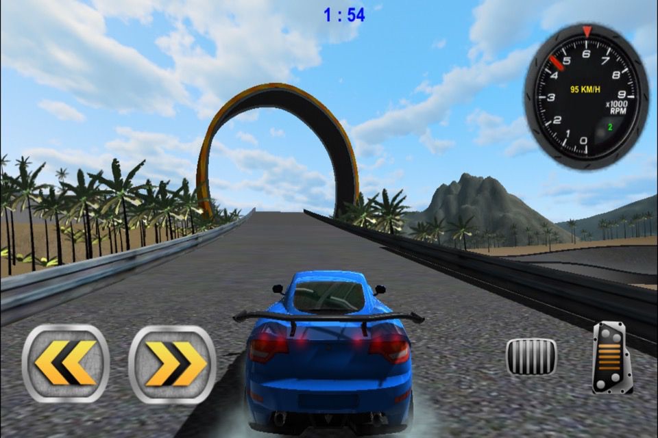 3D Driving Simulator Car Race screenshot 4