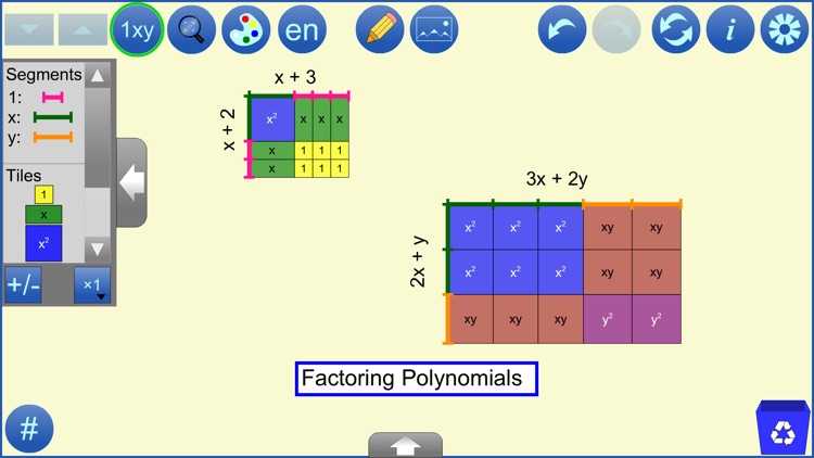 Algebra Tiles by mathies screenshot-3