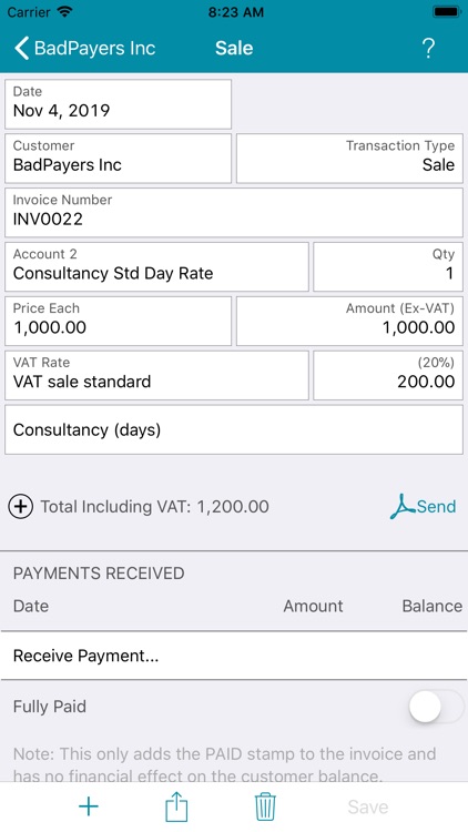 Easy Invoice