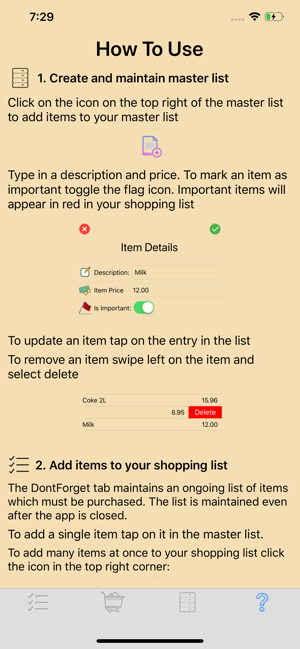 DontForget Shopping List(圖4)-速報App