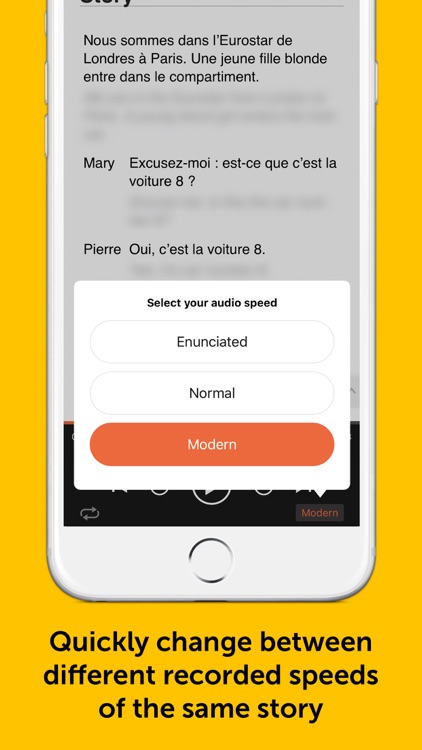 French Today Audiobook Player