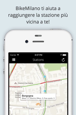 BikeMilano: Find your BikeMi! screenshot 2