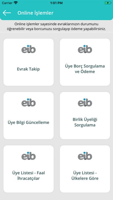 EİB-Ege İhracatçı Birlikleri screenshot 4