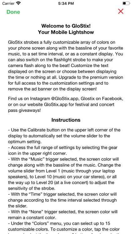 GloStix: Your Mobile Lightshow