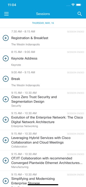 Cisco Events App(圖3)-速報App