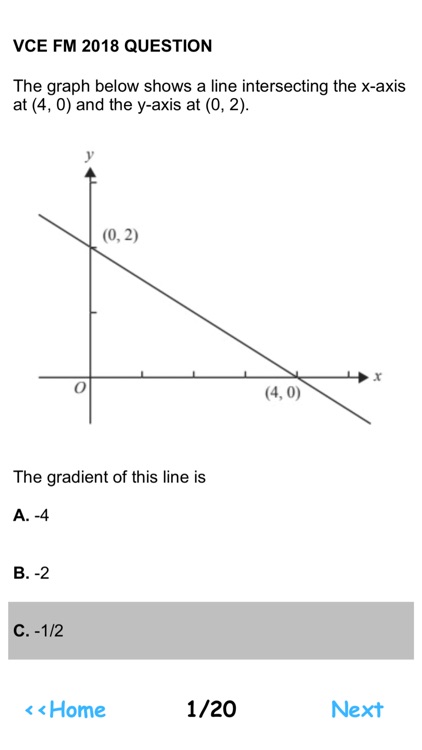 FurtherMaths (Multiple Choice)