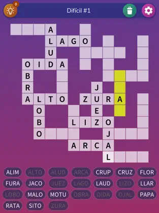 Captura 3 Palabras Cruzadas Pro iphone