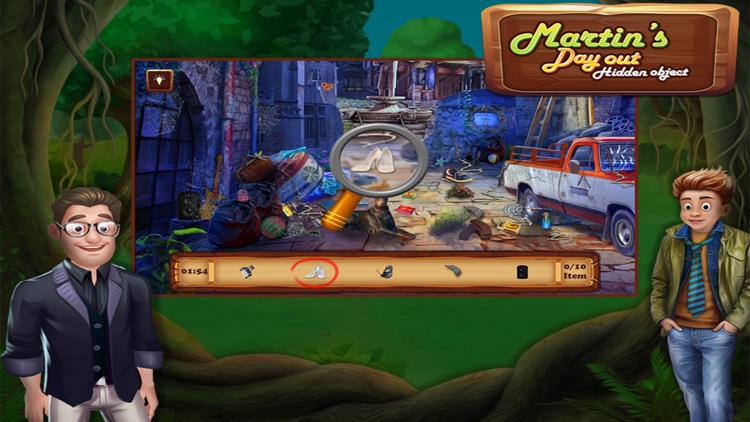 Martin's Day Out Hidden Object