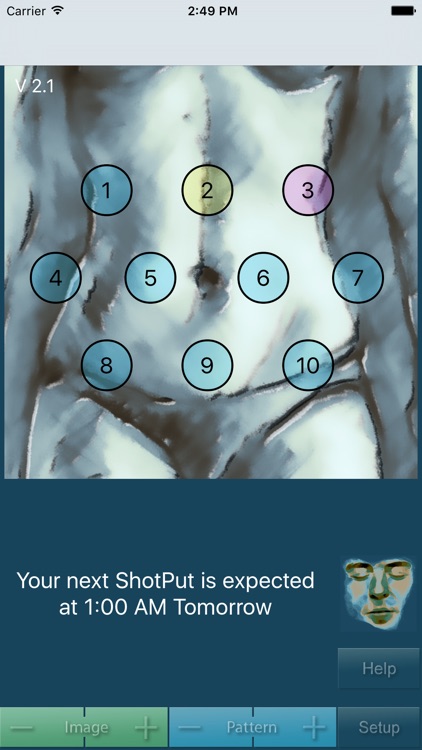 ShotPut-insulin site rotation