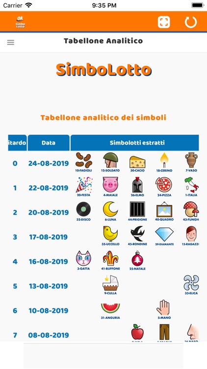 Archivio Simbolotto screenshot-5