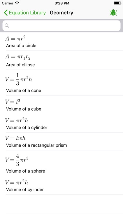 Equation Library