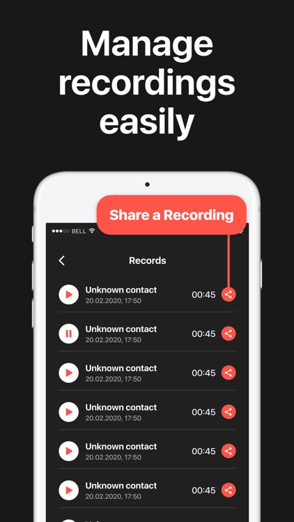 TapeRec - Call recorder app