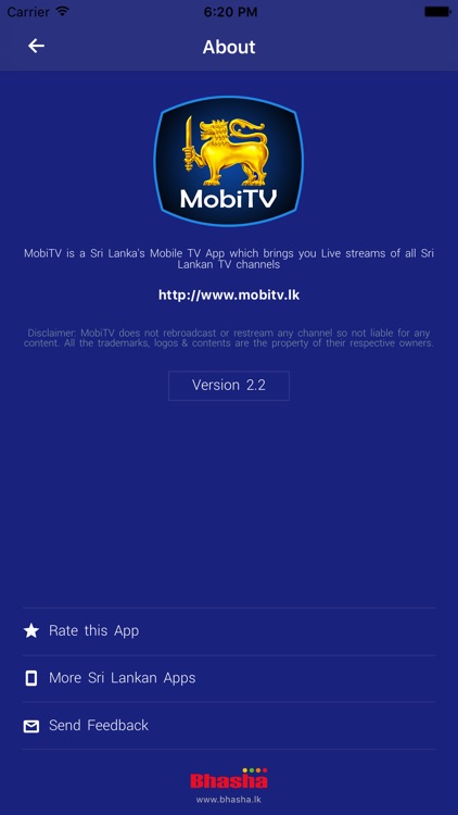 MobiTV - Sri Lanka TV Player screenshot-4