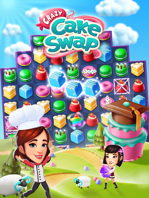 Игра Crazy Cake Swap