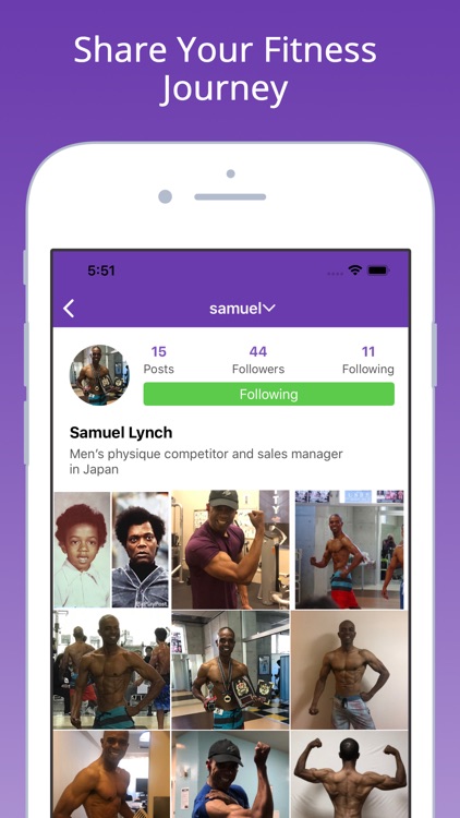 GrpFit: #1 Black Fitness App screenshot-5