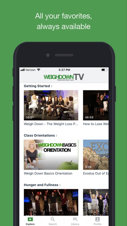 Weigh Down TV