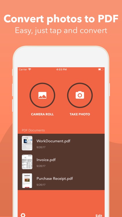 Photos PDF : Scanner Converter