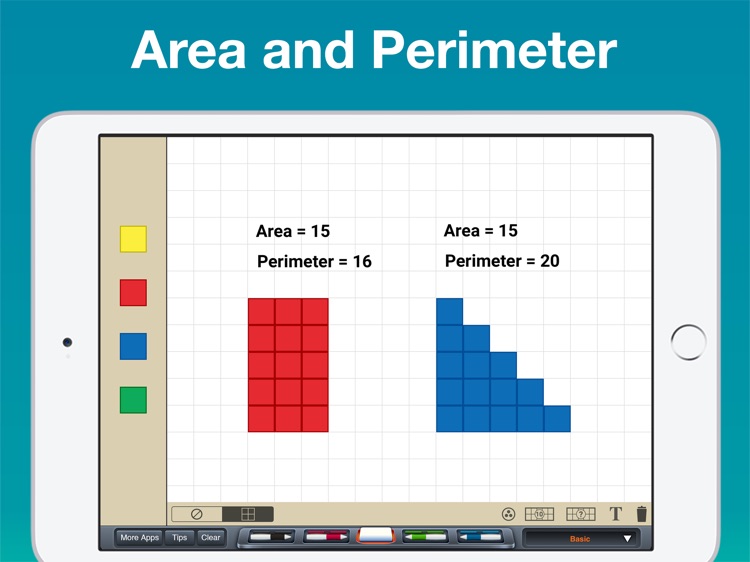 Color Tiles Manipulative by Brainingcamp, LLC