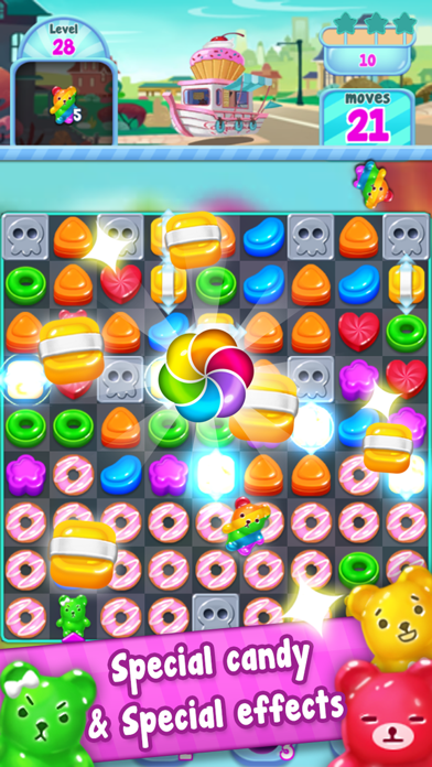 Food Crush:sweet puzzle screenshot 3