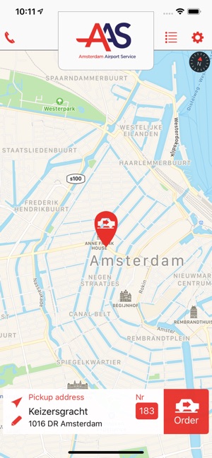 AAS Amsterdam airport service