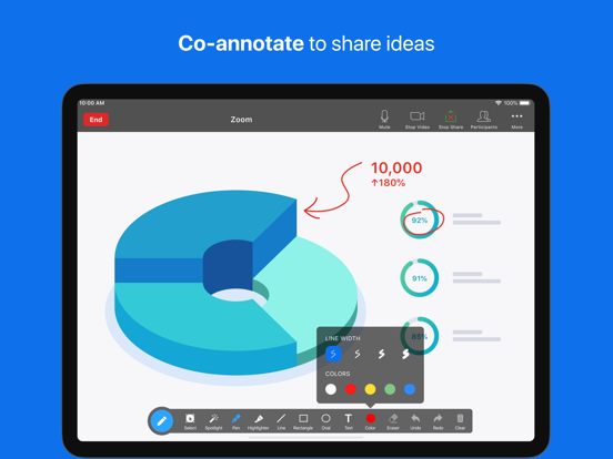 iPad Image of ZOOM Cloud Meetings