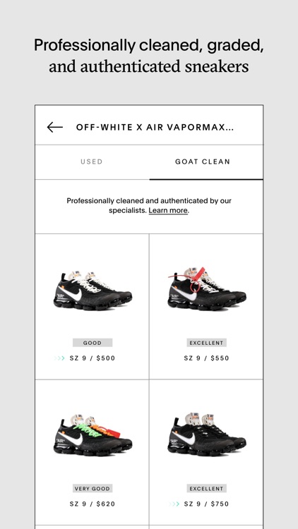 GOAT – Shop Sneakers screenshot-4