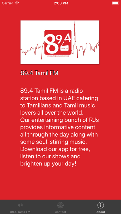 89.4 Tamil FM screenshot 4