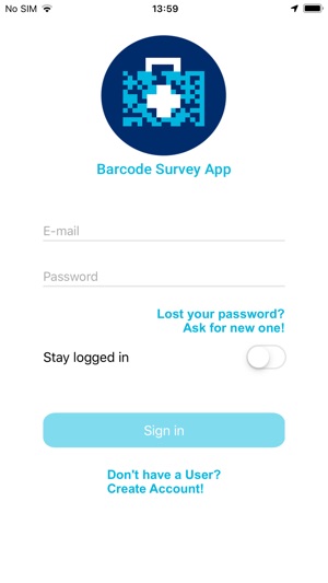 Healthcare Barcode Survey App