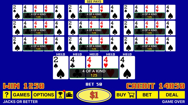 The Classic Video Poker screenshot-3