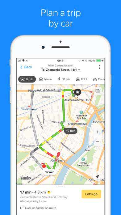 Yandex.Maps Screenshot 4