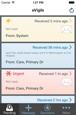 eVigils for Patients screenshot 2