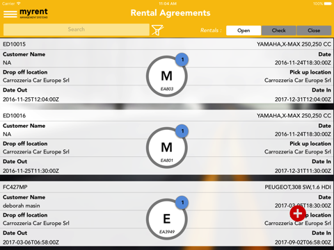 MyRent The Car Rental Software screenshot 3