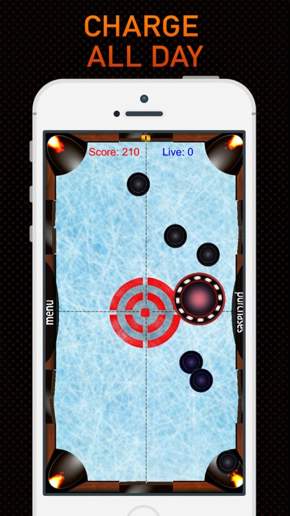 Hot Puck - single Air Hockey