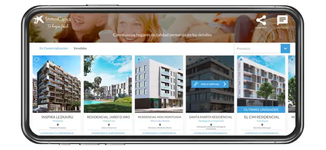 Screenshot 1 InmoCaixa - Visita Virtual iphone