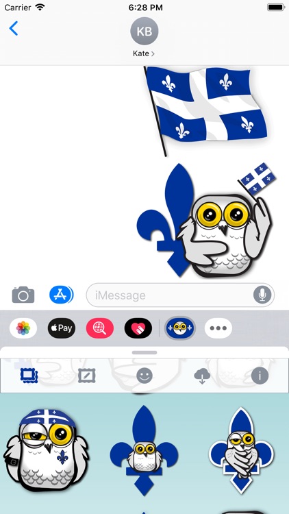 Ti-Jean Le Harfang • Stickers screenshot-9