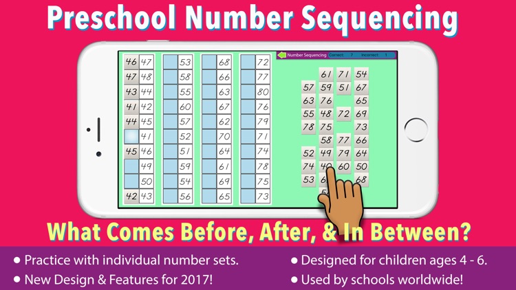 Preschool Number Sequencing screenshot-0