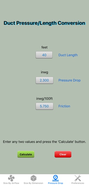 Duct Calculator Elite(圖4)-速報App