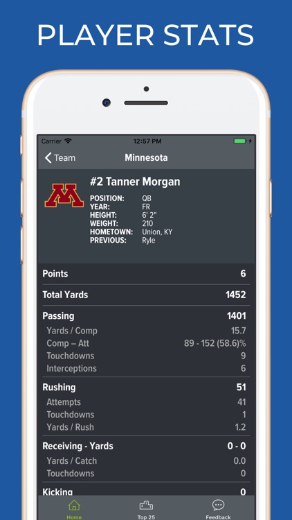 Minnesota Football Schedules screenshot-3