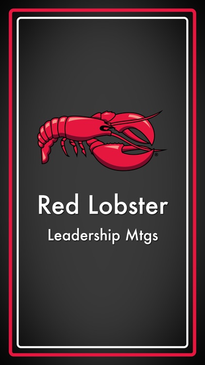 Red Lobster Leadership Meeting