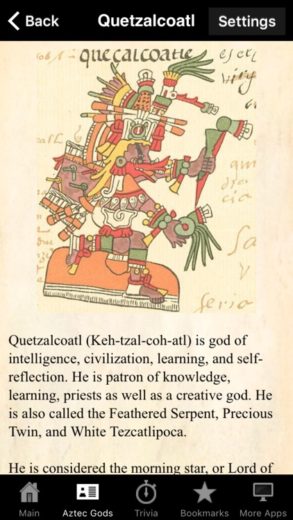 Aztec Gods Pocket Reference